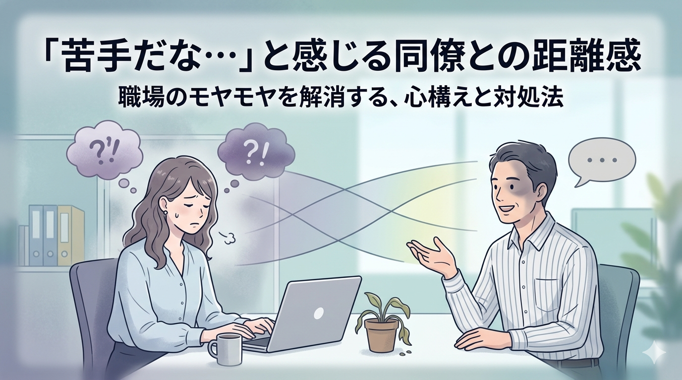 苦手な同僚